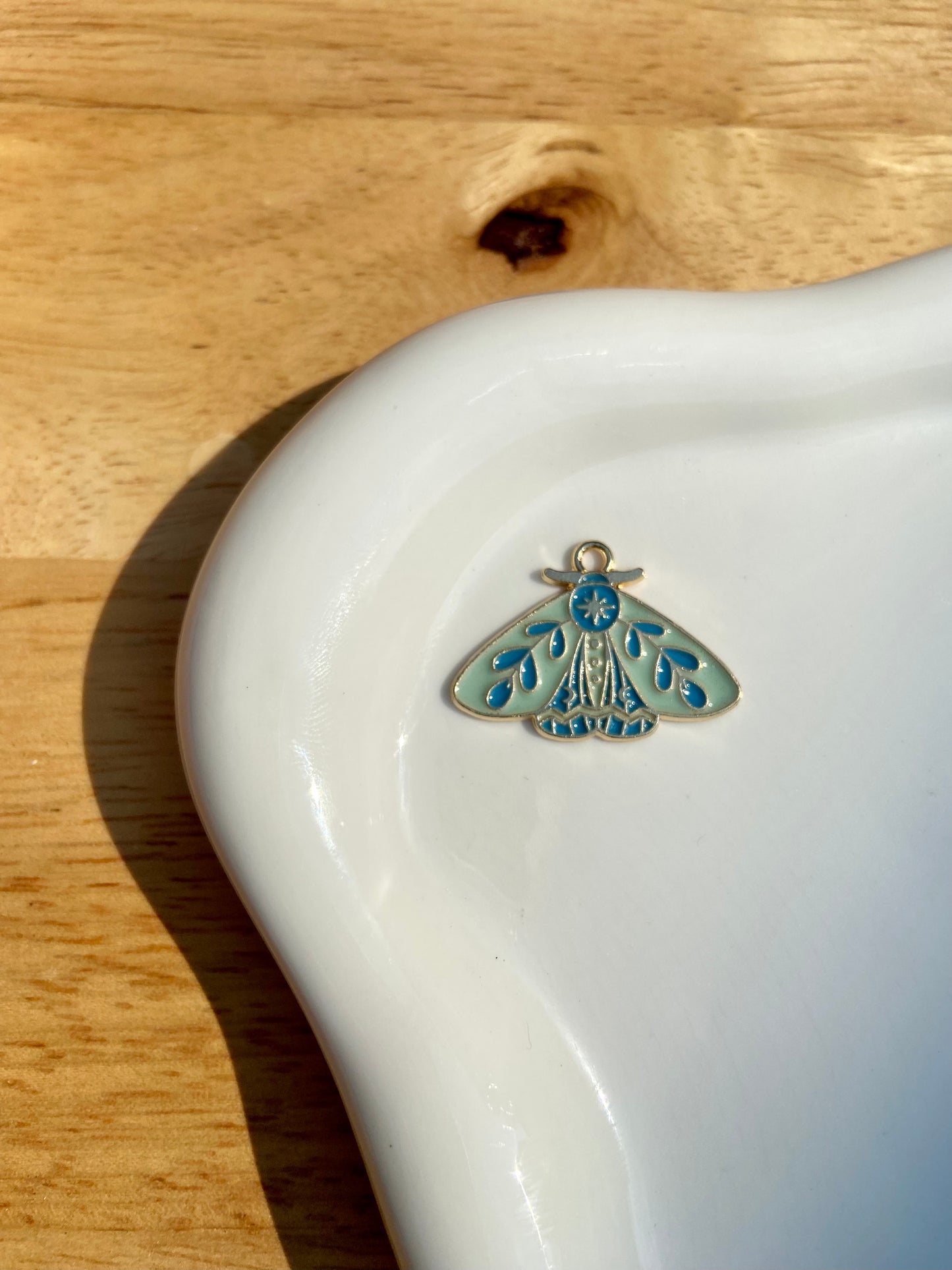 Blue Moth Charm