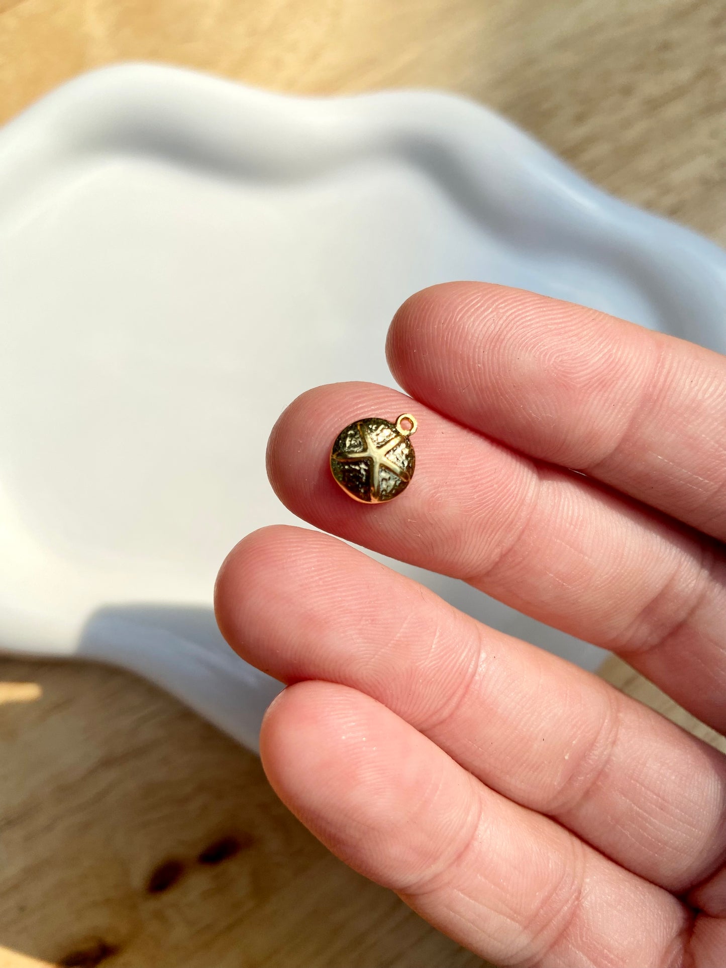 Mini Sand Dollar Charm