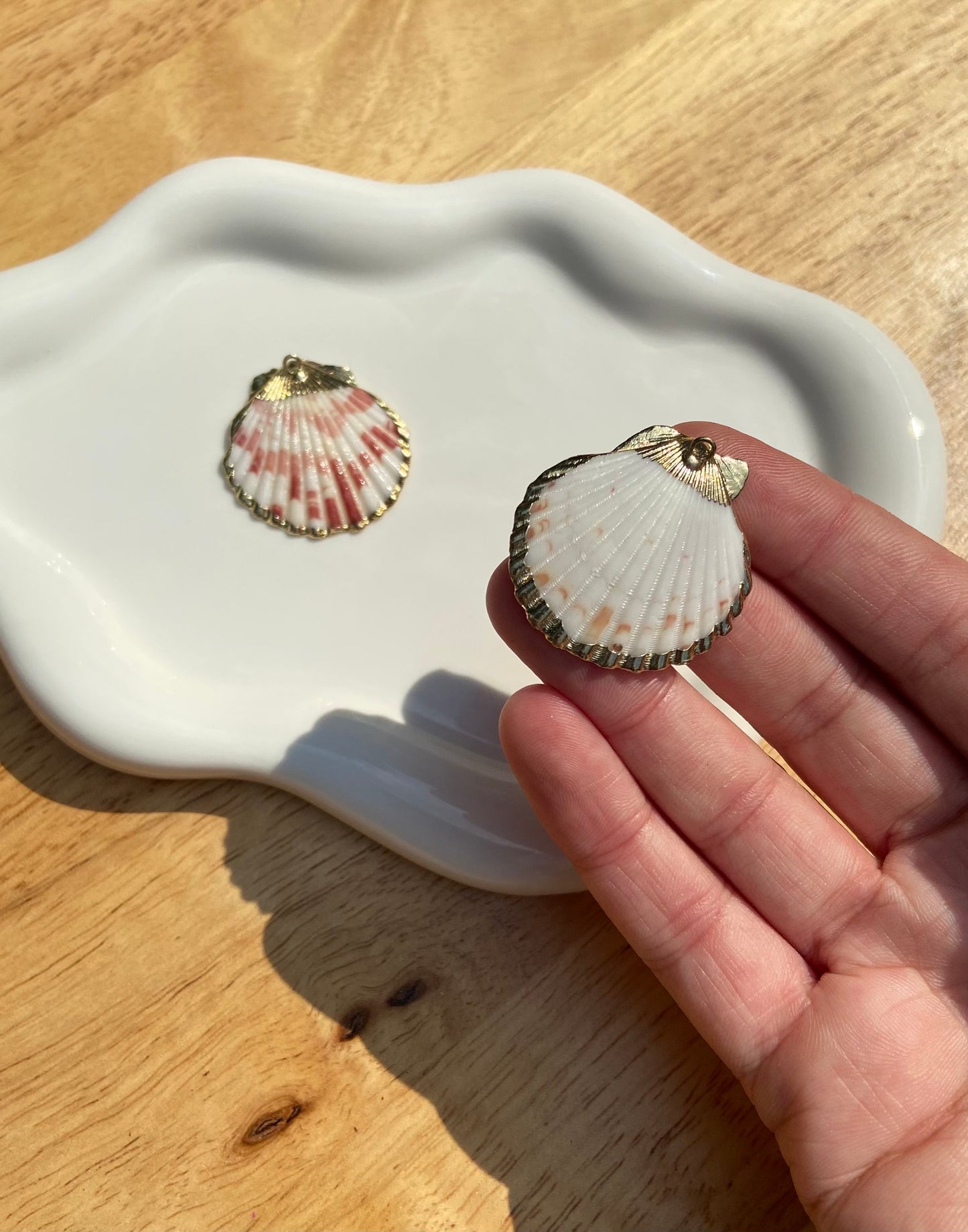 Large Seashell Charm