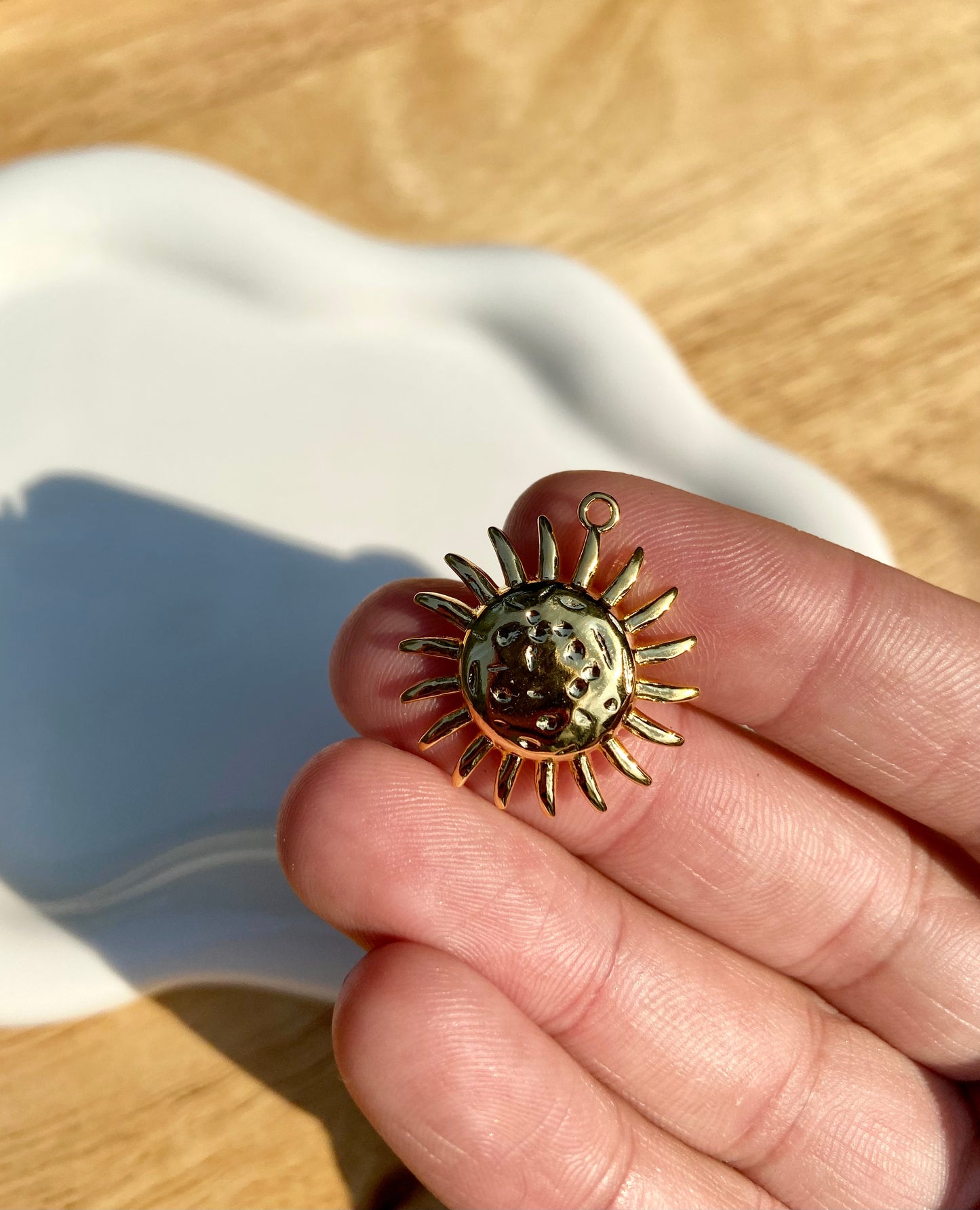 Golden Sun Charm