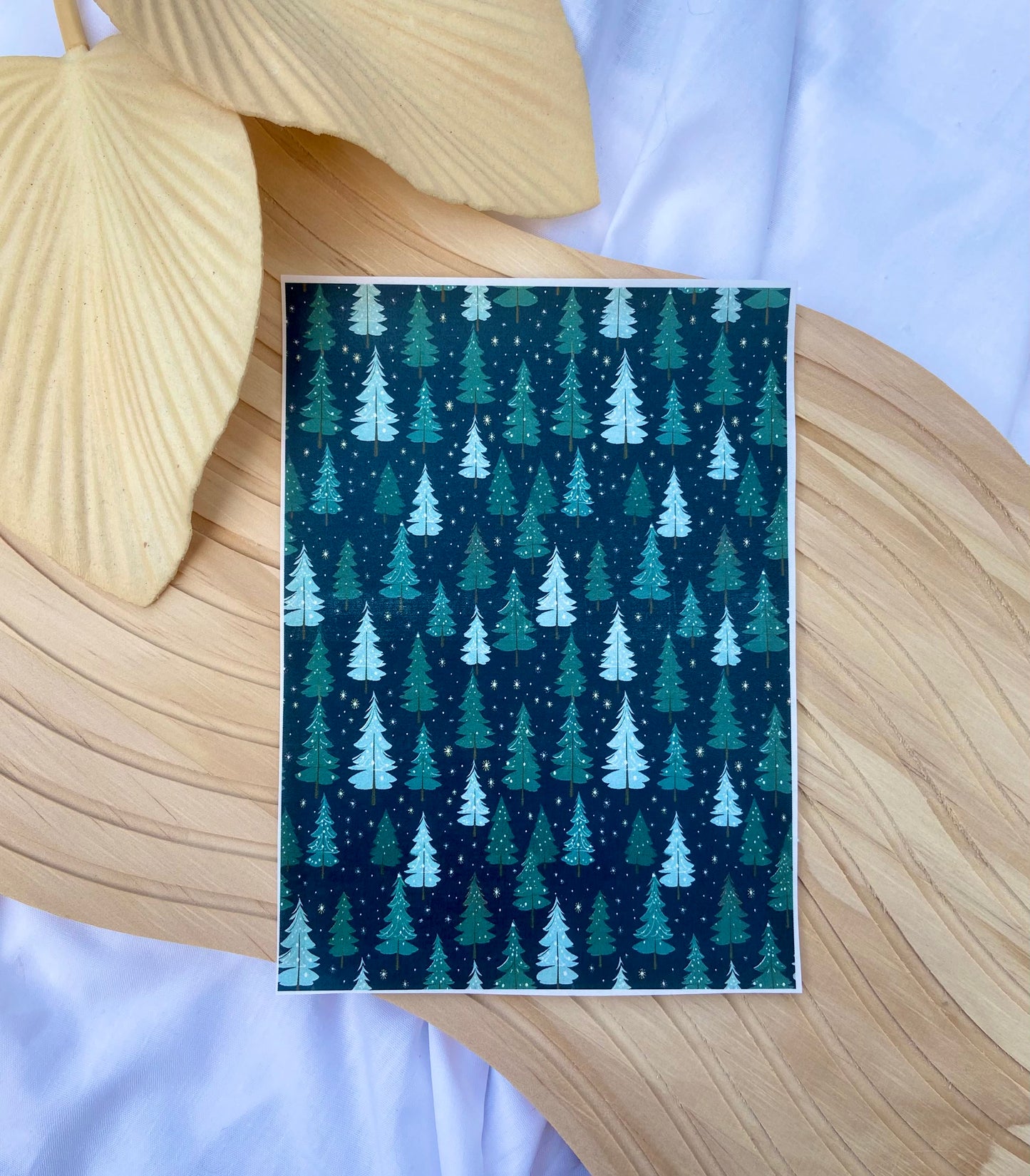 Christmas Tree Polymer Clay Transfer Sheet Bundle