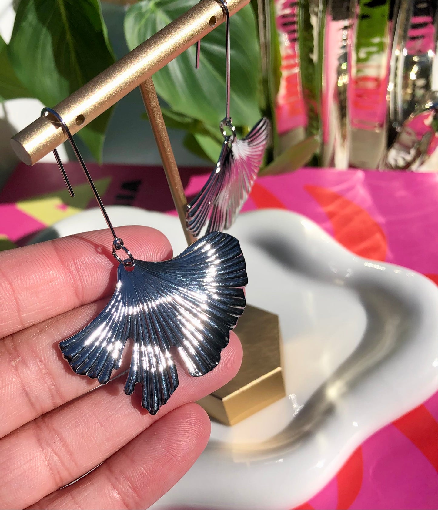 Silver Ginkgo Drops