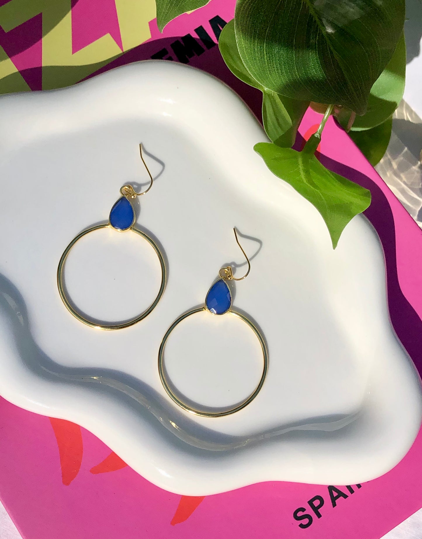 Teardrop Hoops