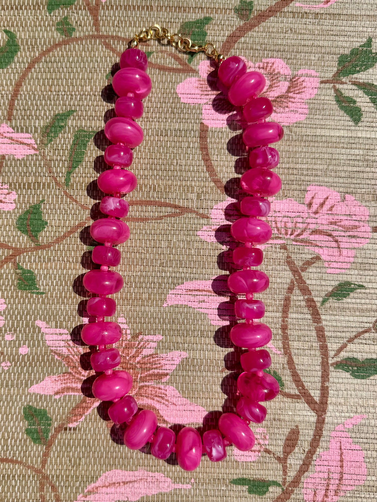 Liv Necklace- Pink