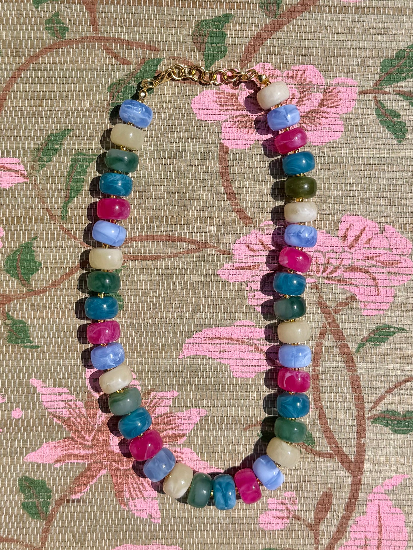 Austin Necklace- Jewel Tones