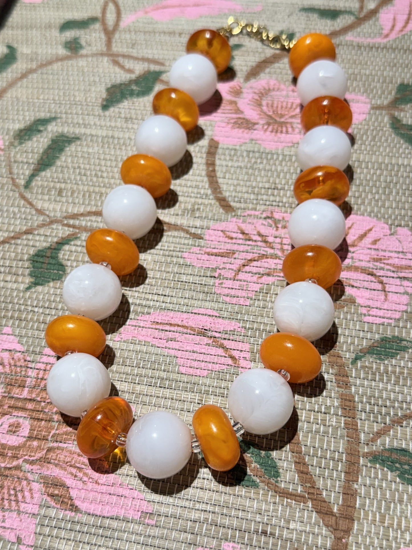 Creamsicle Necklace