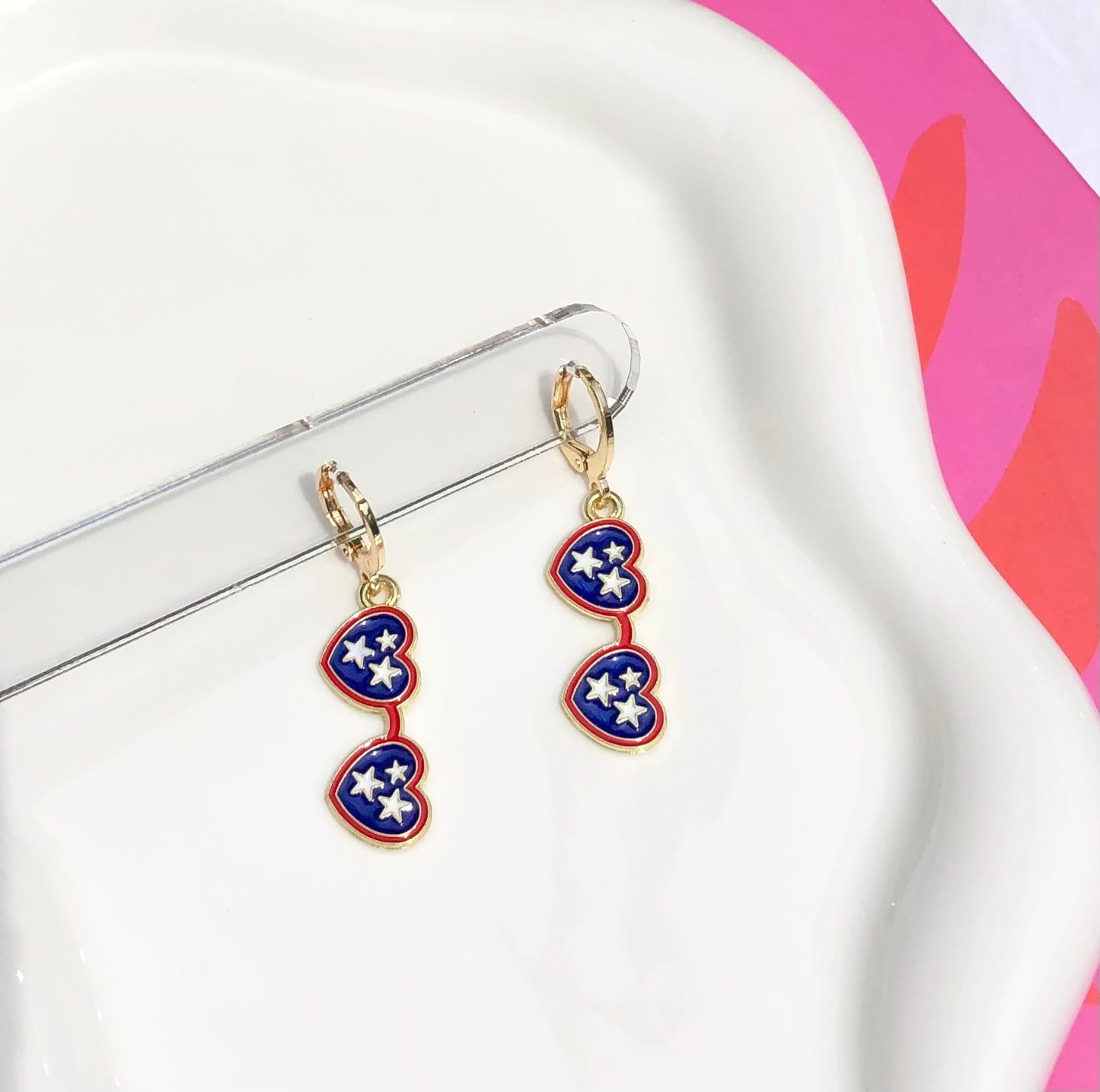 Red, White + Blue Sunglass Huggies