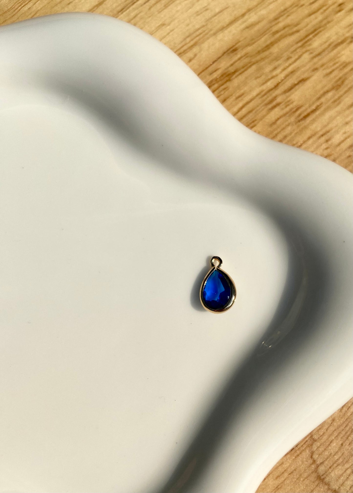 Blue Crystal Charm