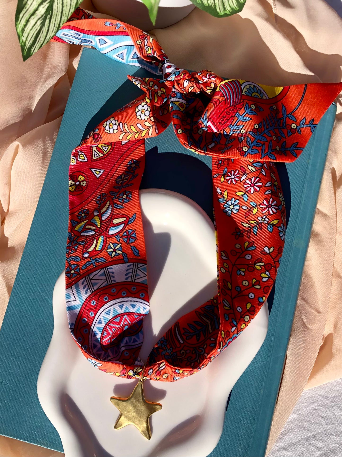Fiesta Scarf Necklace