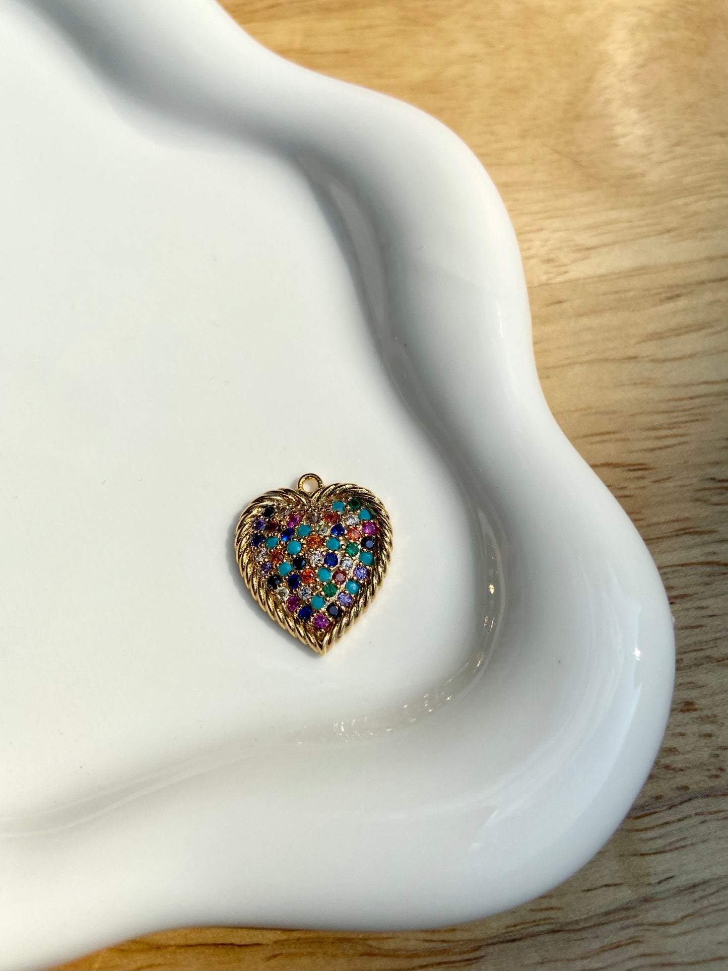 Multicolored Stone Heart