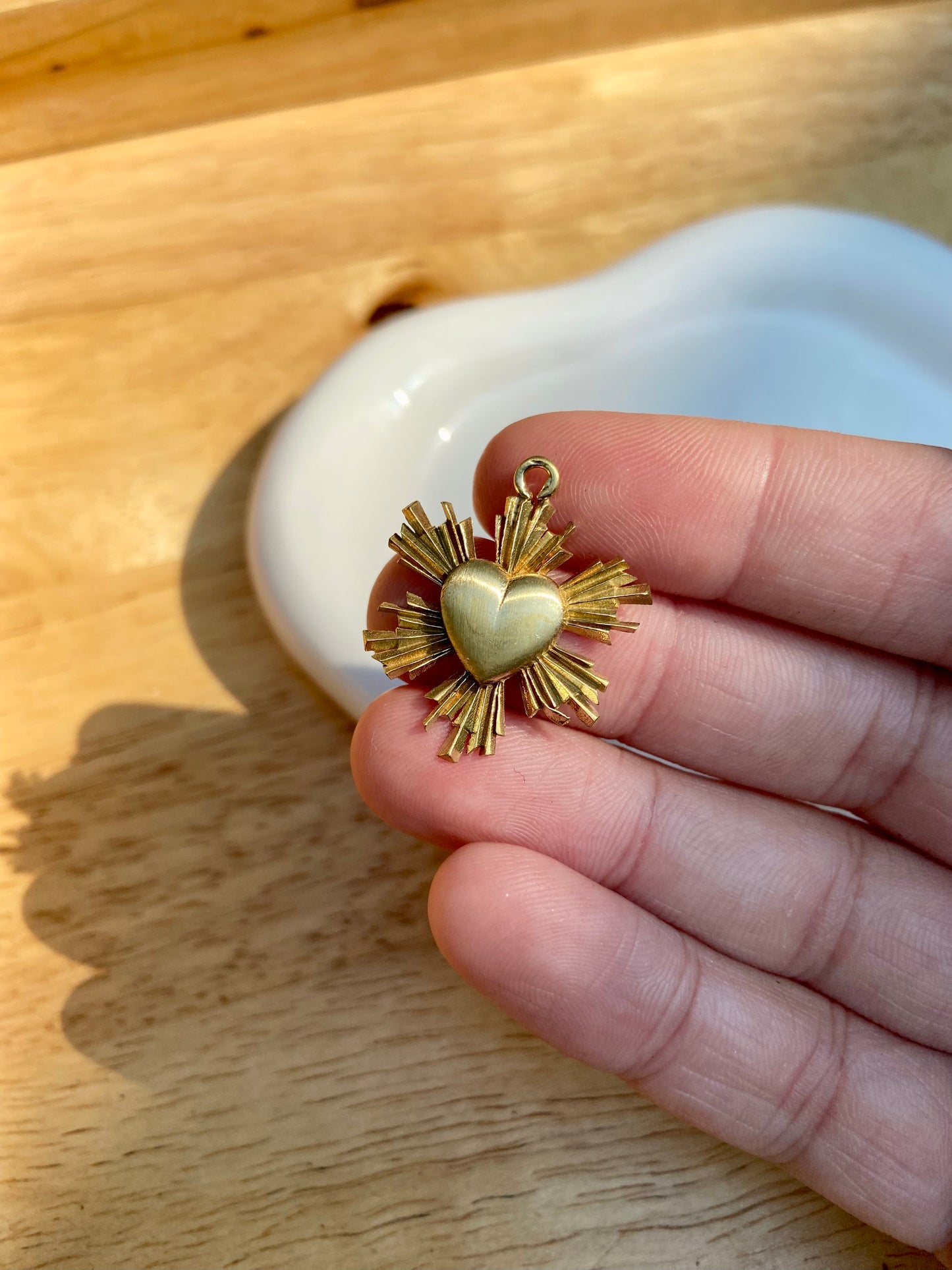 Heart Burst Charm