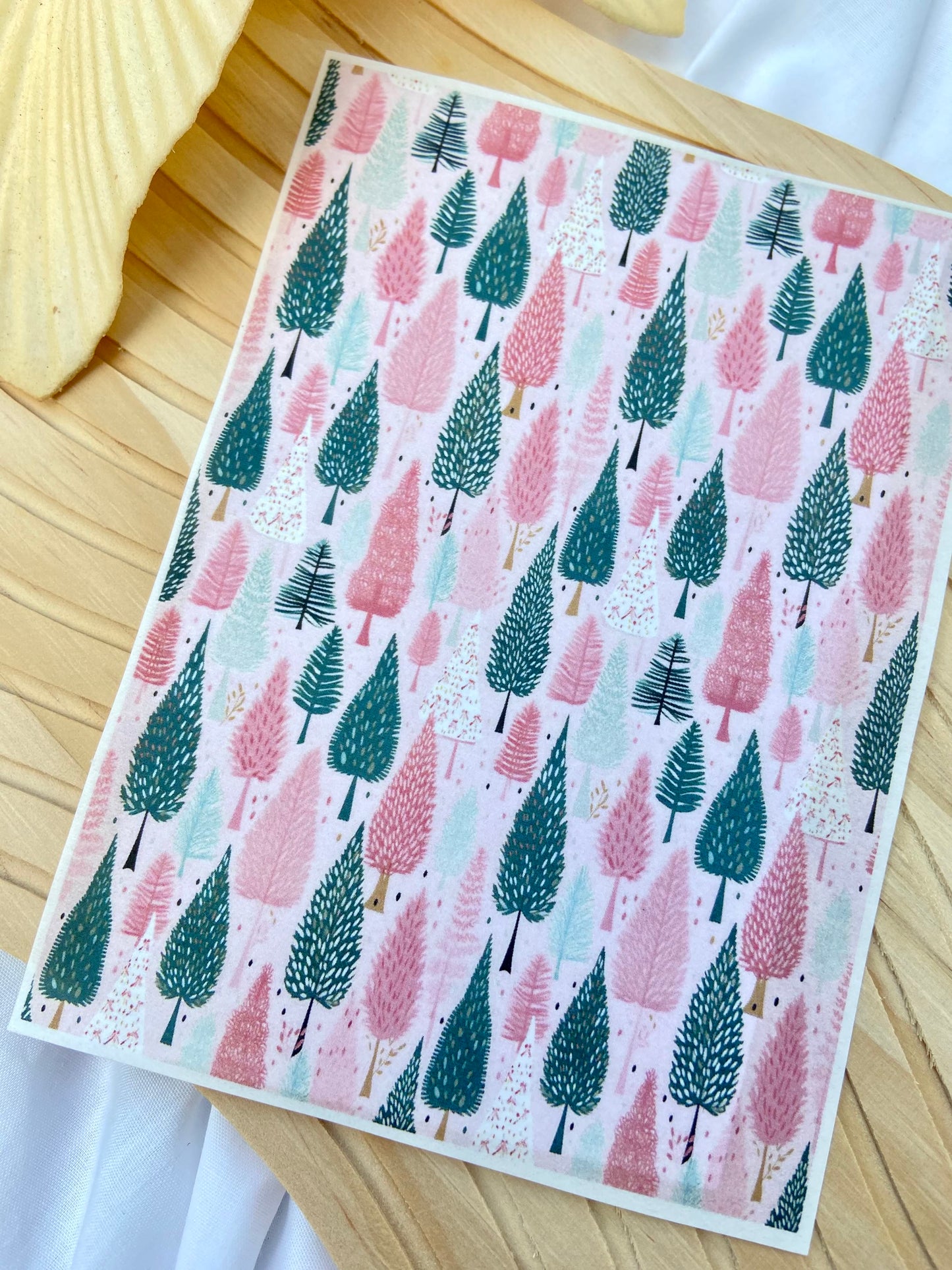 Christmas Tree Polymer Clay Transfer Sheet Bundle