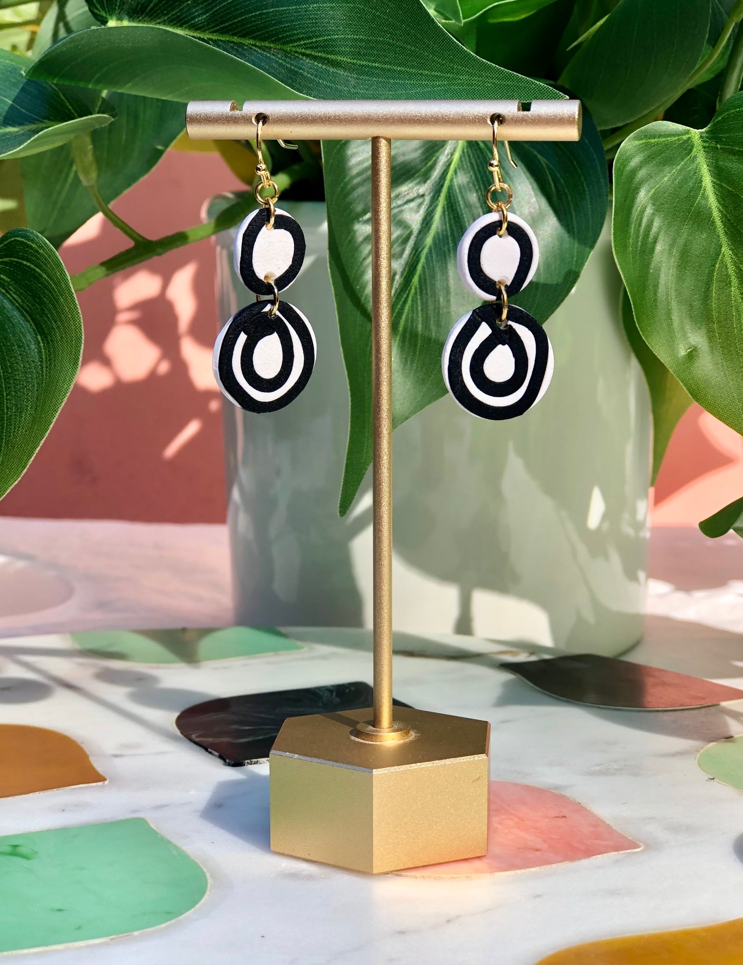 Imperfectly Perfect Circle Dangles