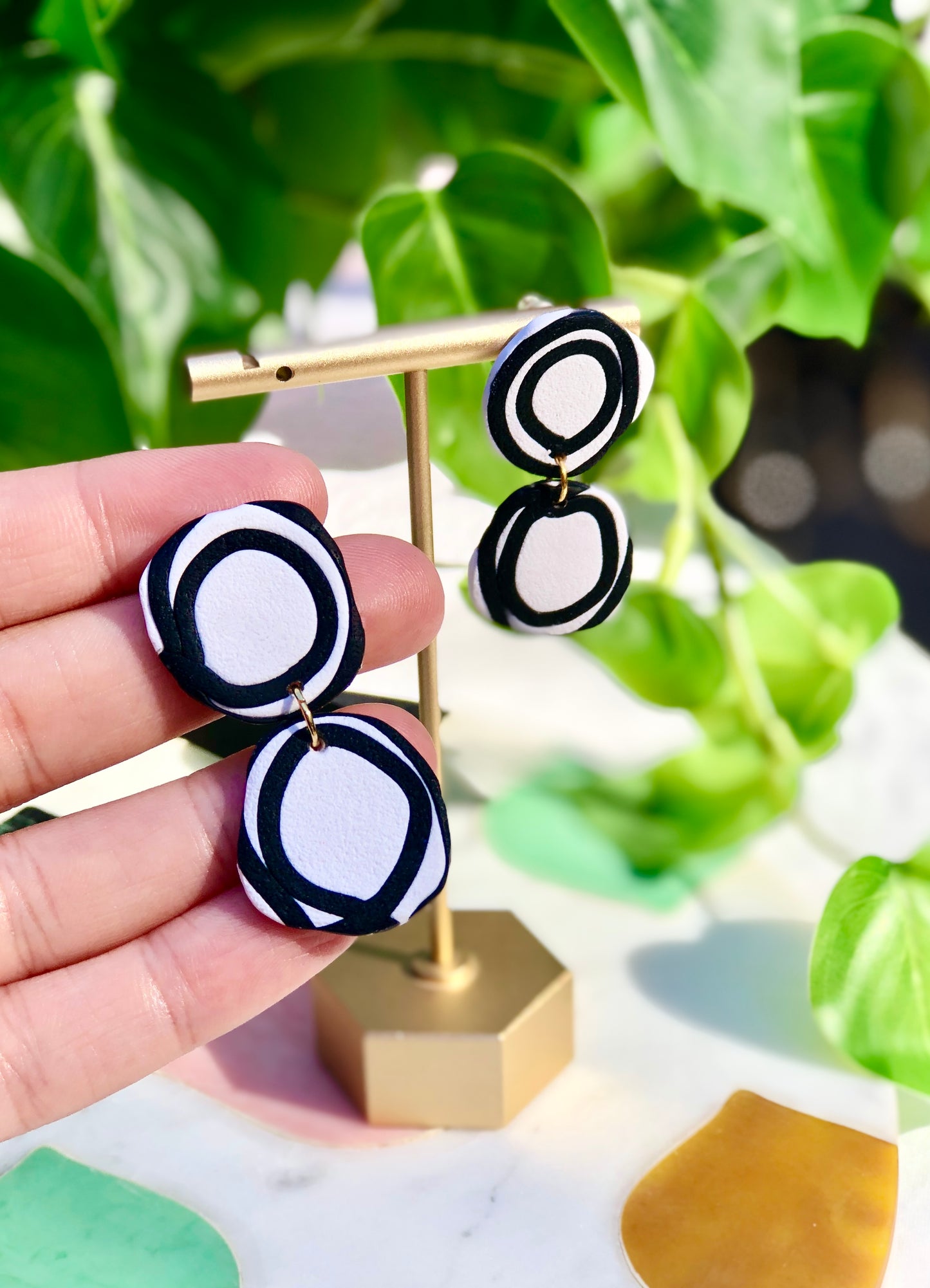 Imperfectly Perfect Circle Double Drops