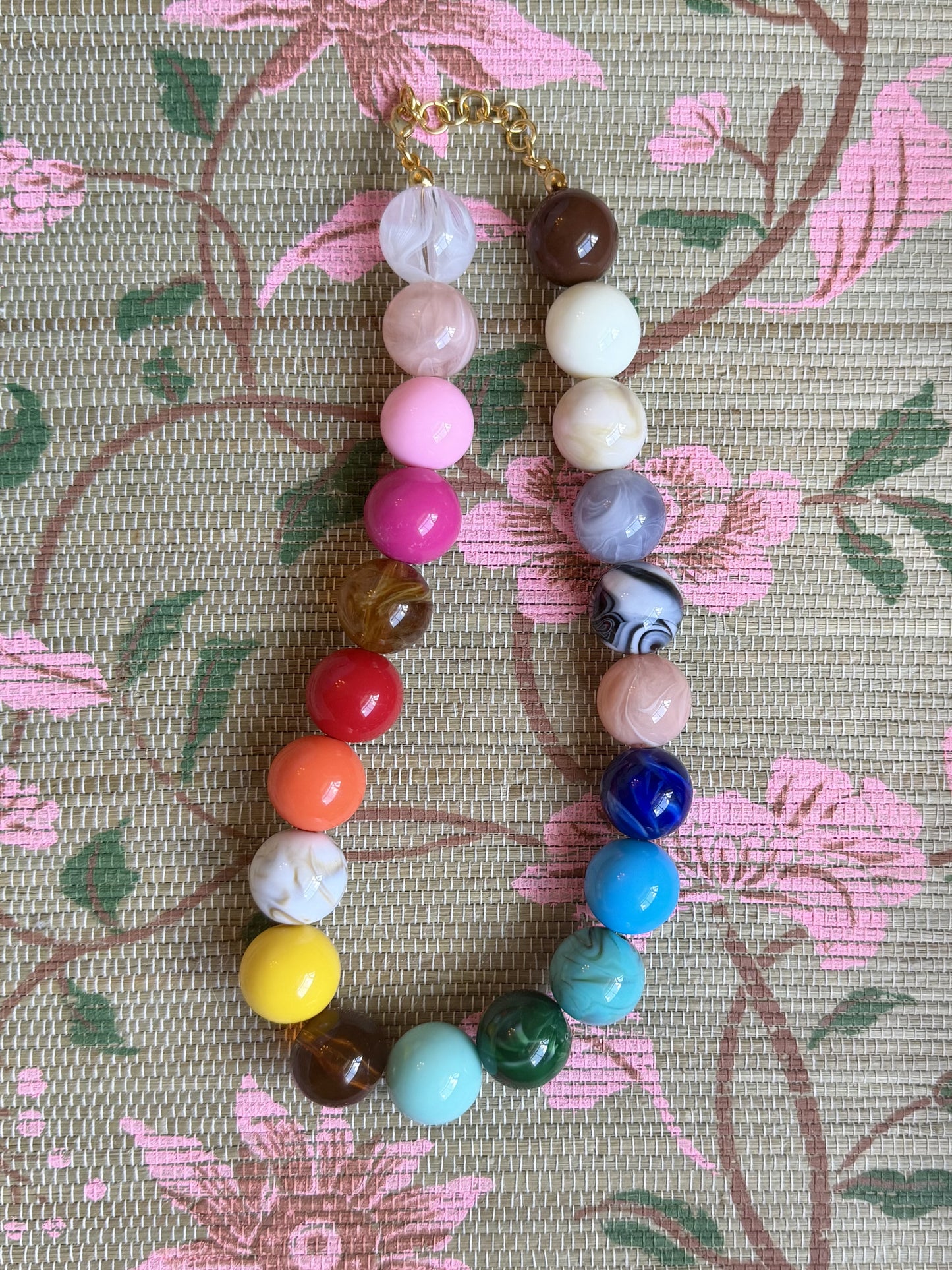 Rainbow Bubble Necklace