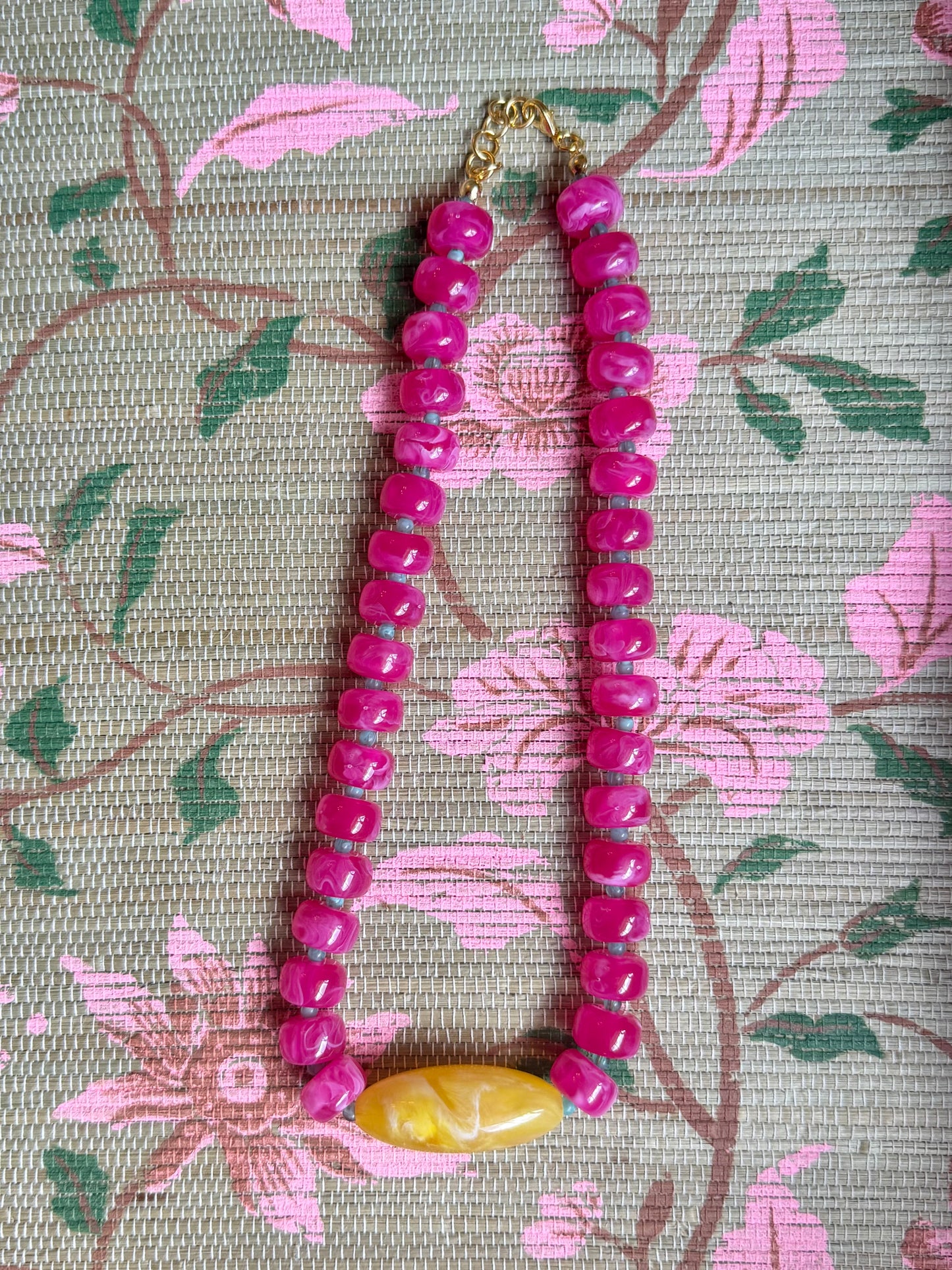 Piper Necklace- Yellow