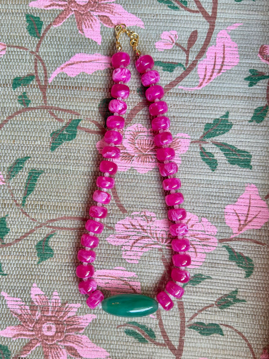 Piper Necklace - Green