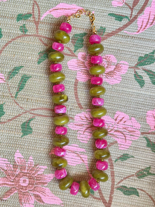 Liv Necklace- Melon