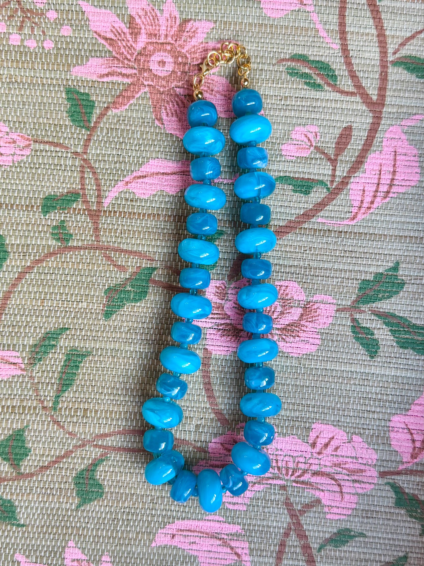 Liv Necklace- Blue