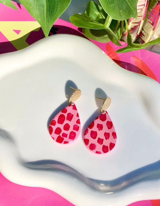 Valentine's Day Hand-painted Teardrops