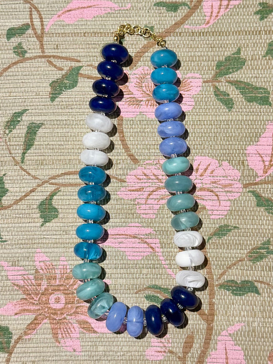 Shades of Blue Necklace