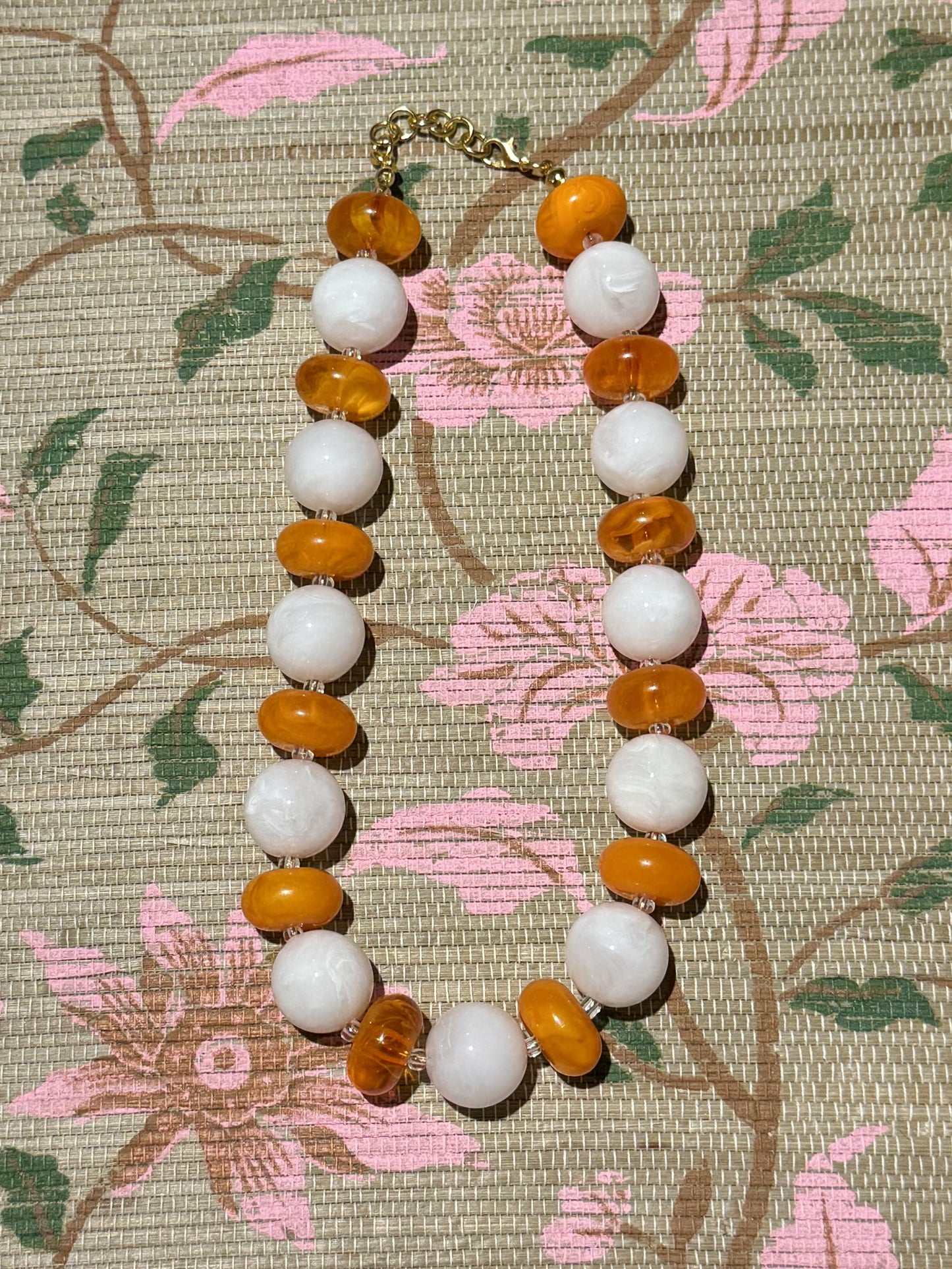 Creamsicle Necklace