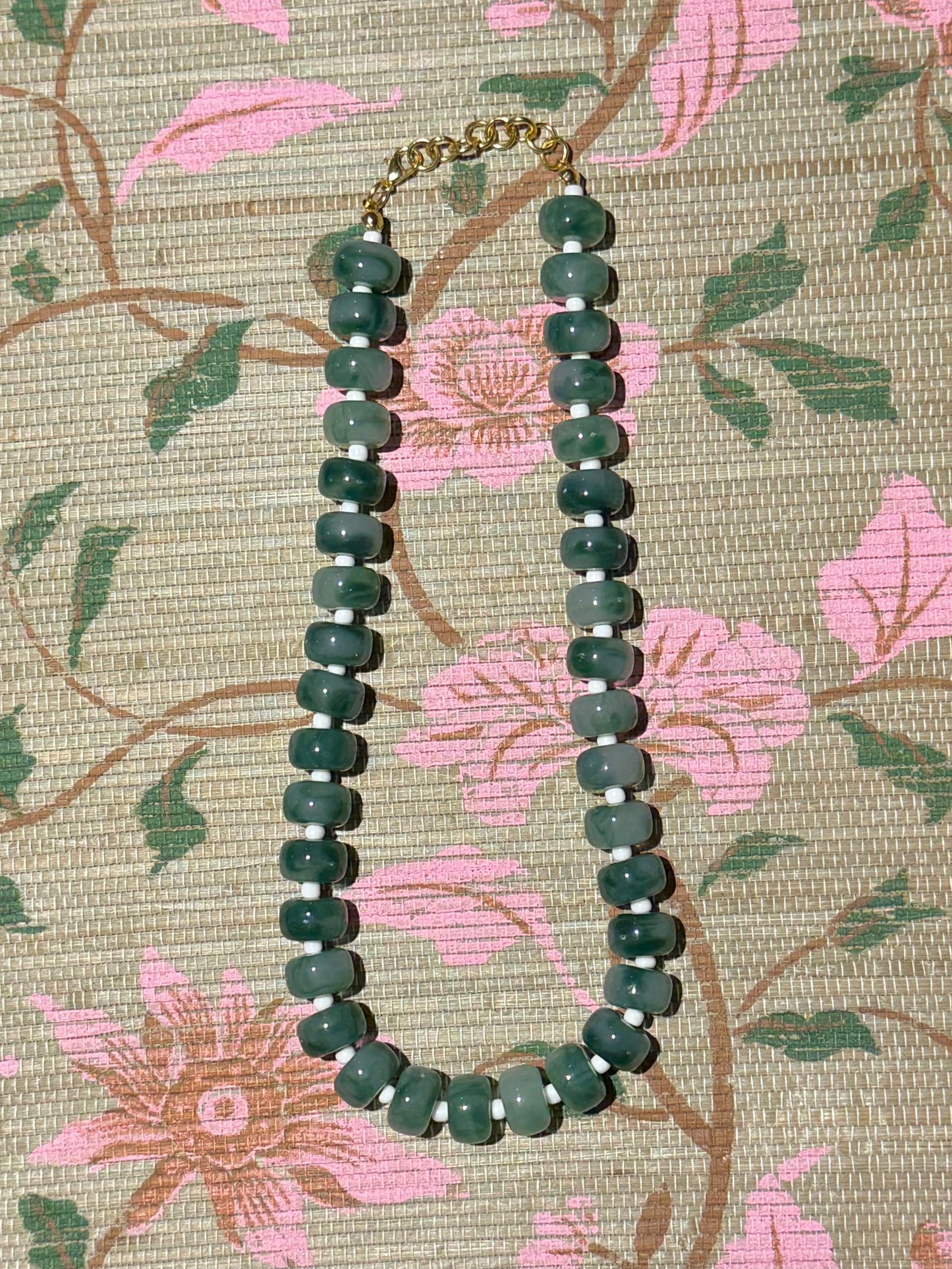 Austin Necklace- Green