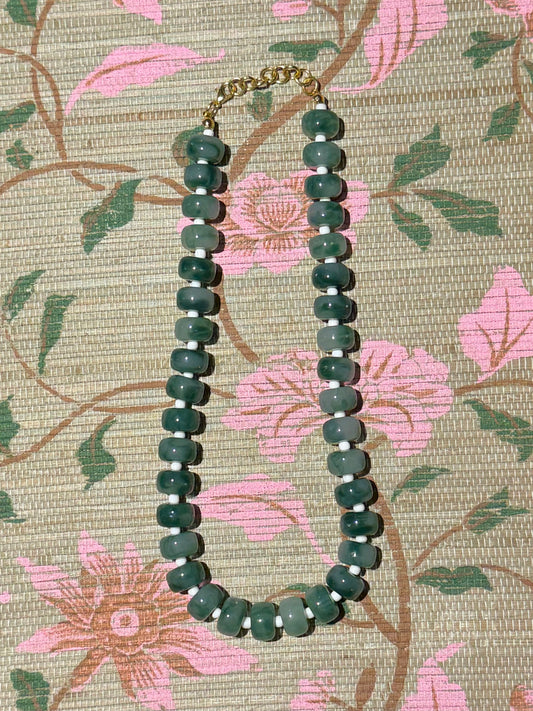 Austin Necklace- Green