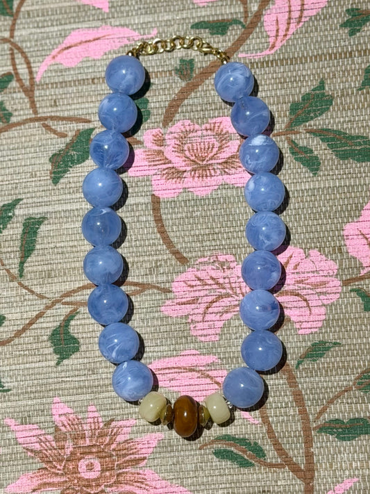 Maeve Necklace- Periwinkle