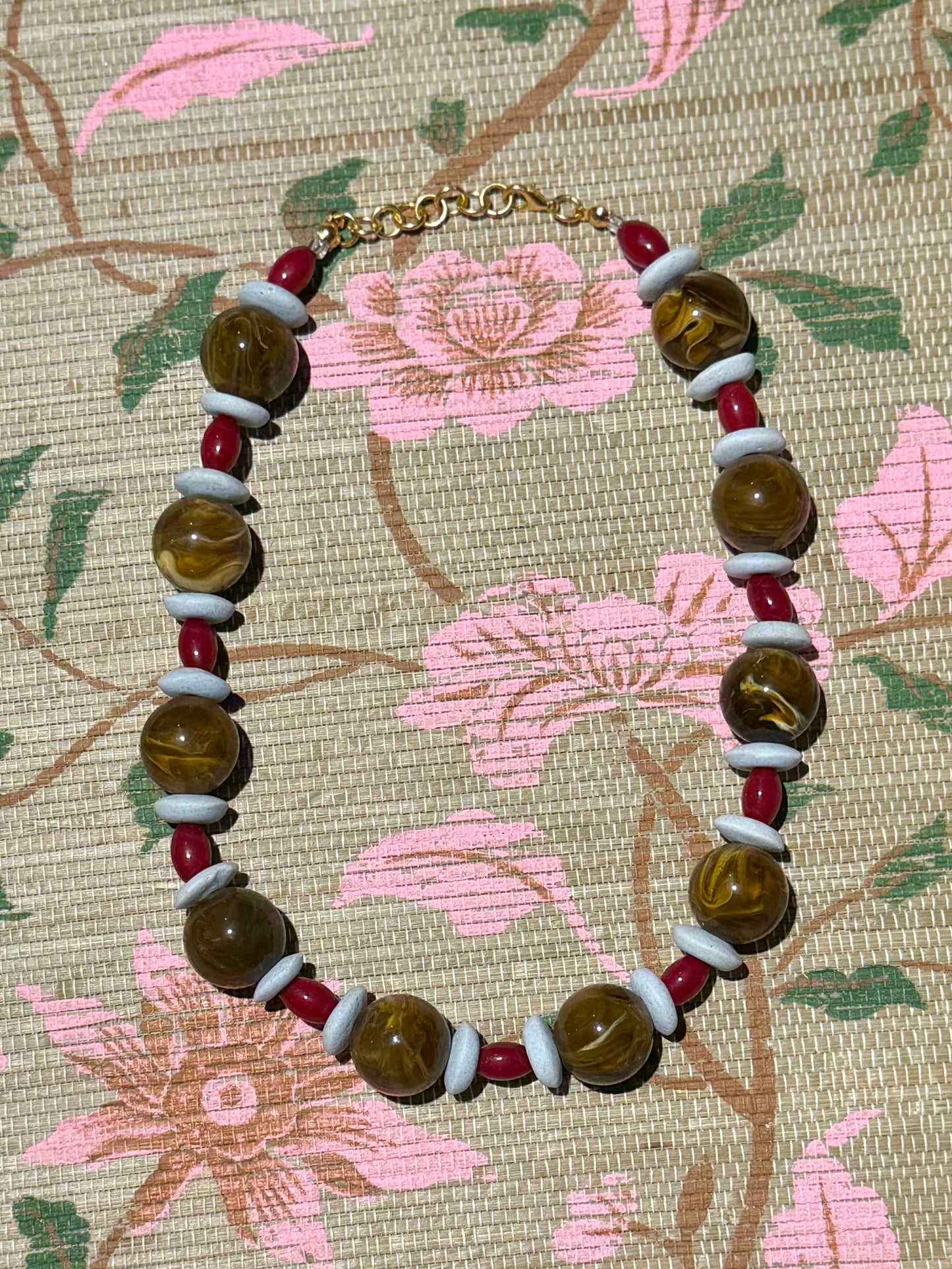 Collins Necklace- Chocolate