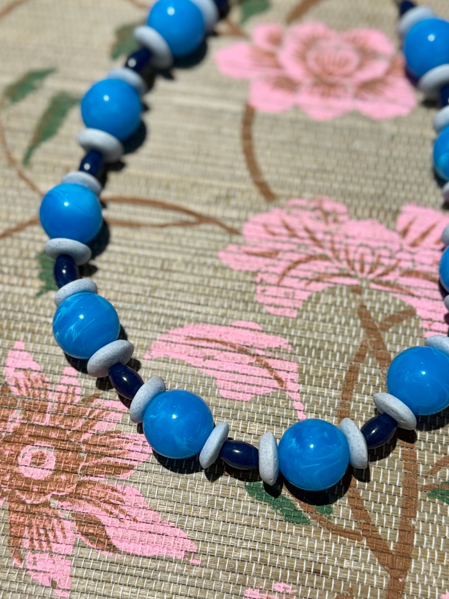 Collins Necklace- Blue