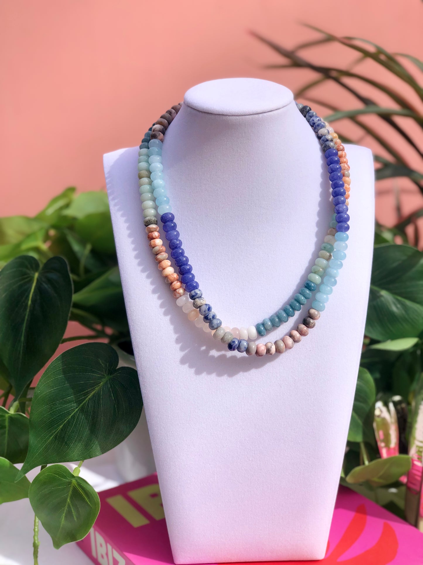 Blue Canyon Beaded Necklace