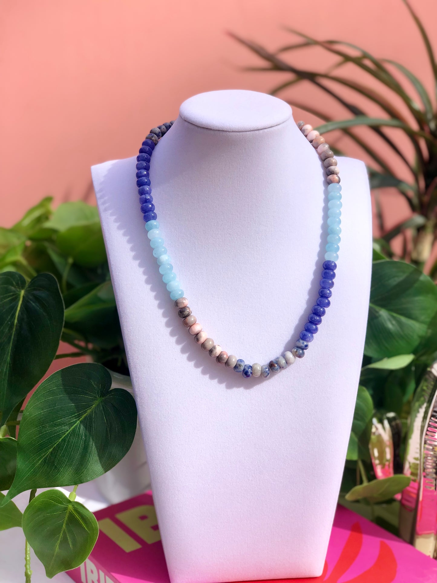 Blue Canyon Beaded Necklace