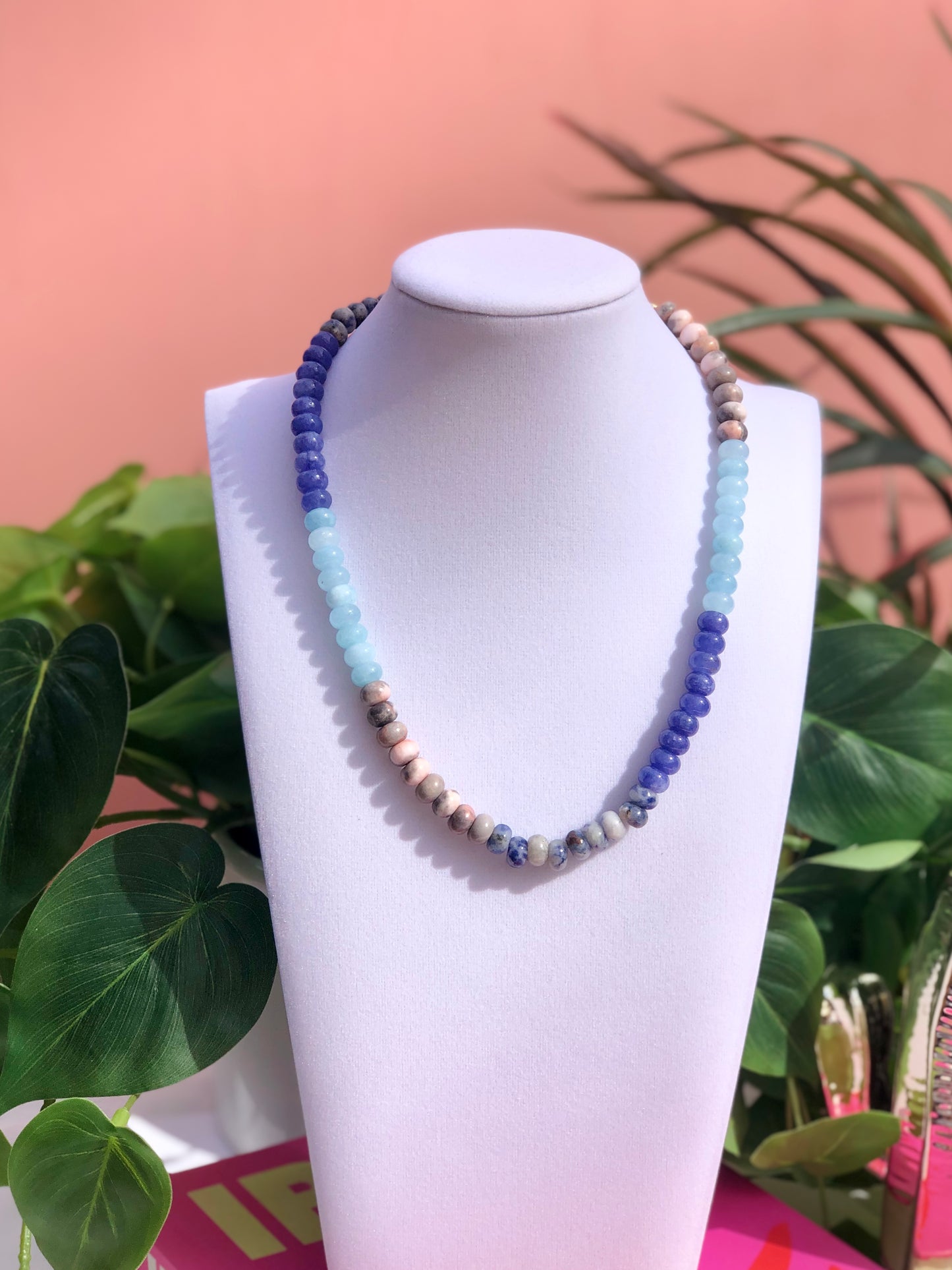 Blue Canyon Beaded Necklace