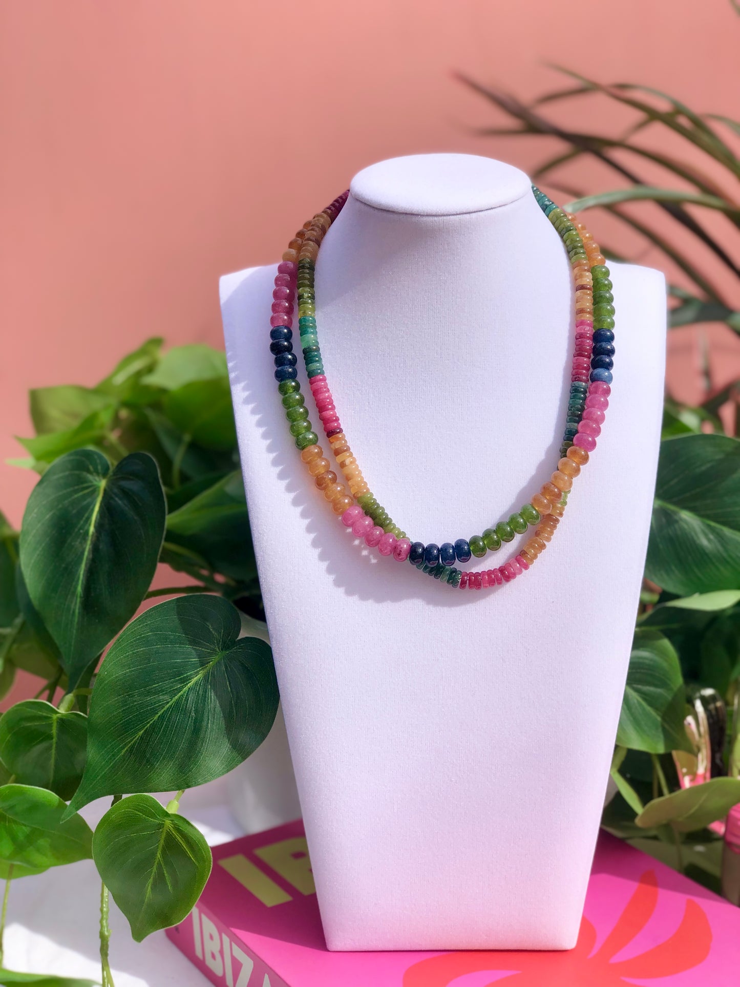 Bejeweled Beaded Necklace